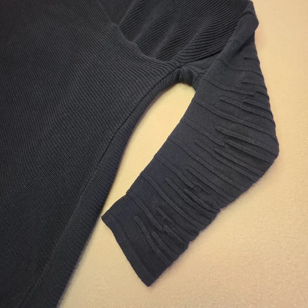 Star Wars Musterbrand Dark Rey Black Knitted Wrap Jakku Sweater Sz Small